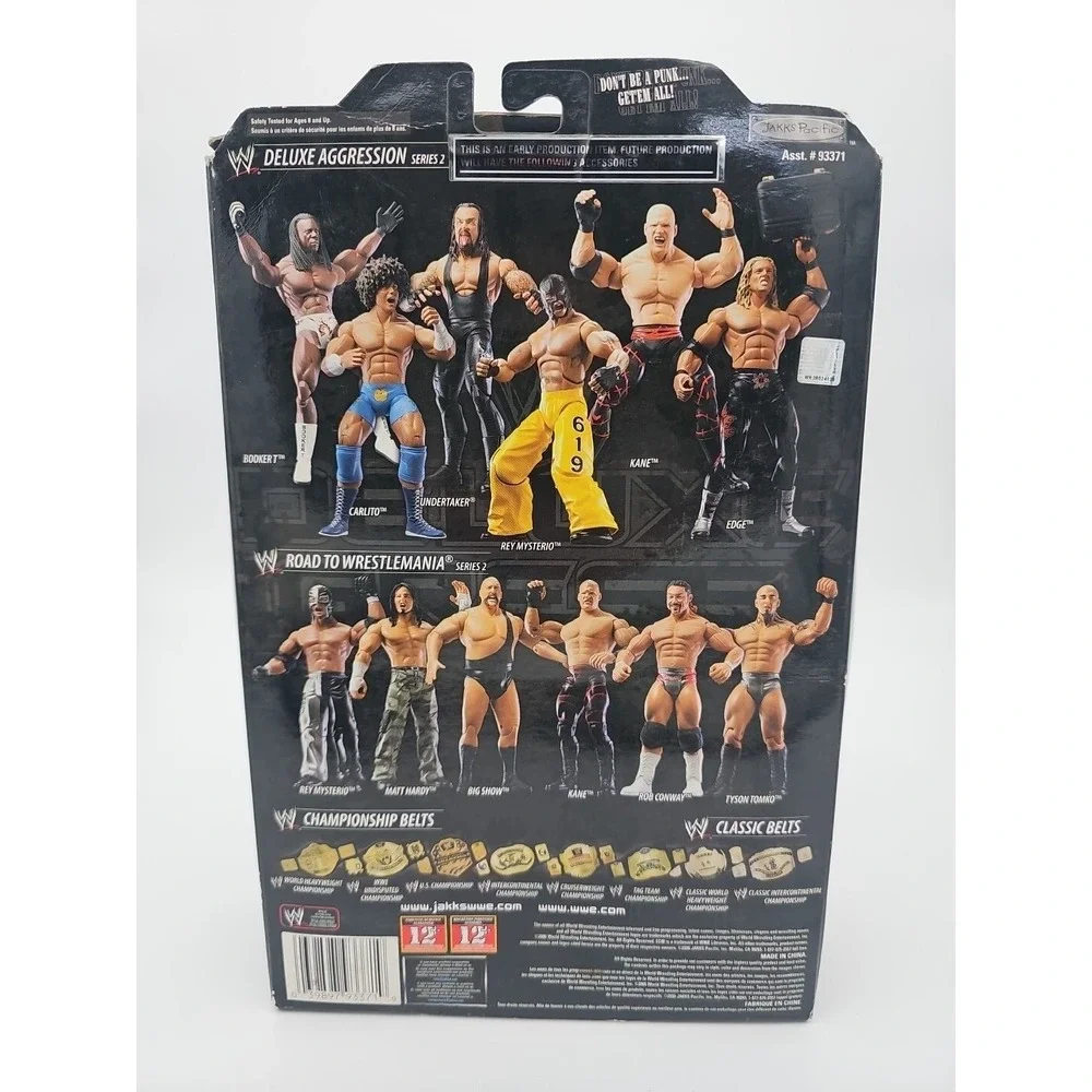 WWE Deluxe Aggression Edge Figure Jakks 2006 Early Production Series 2 Ladder